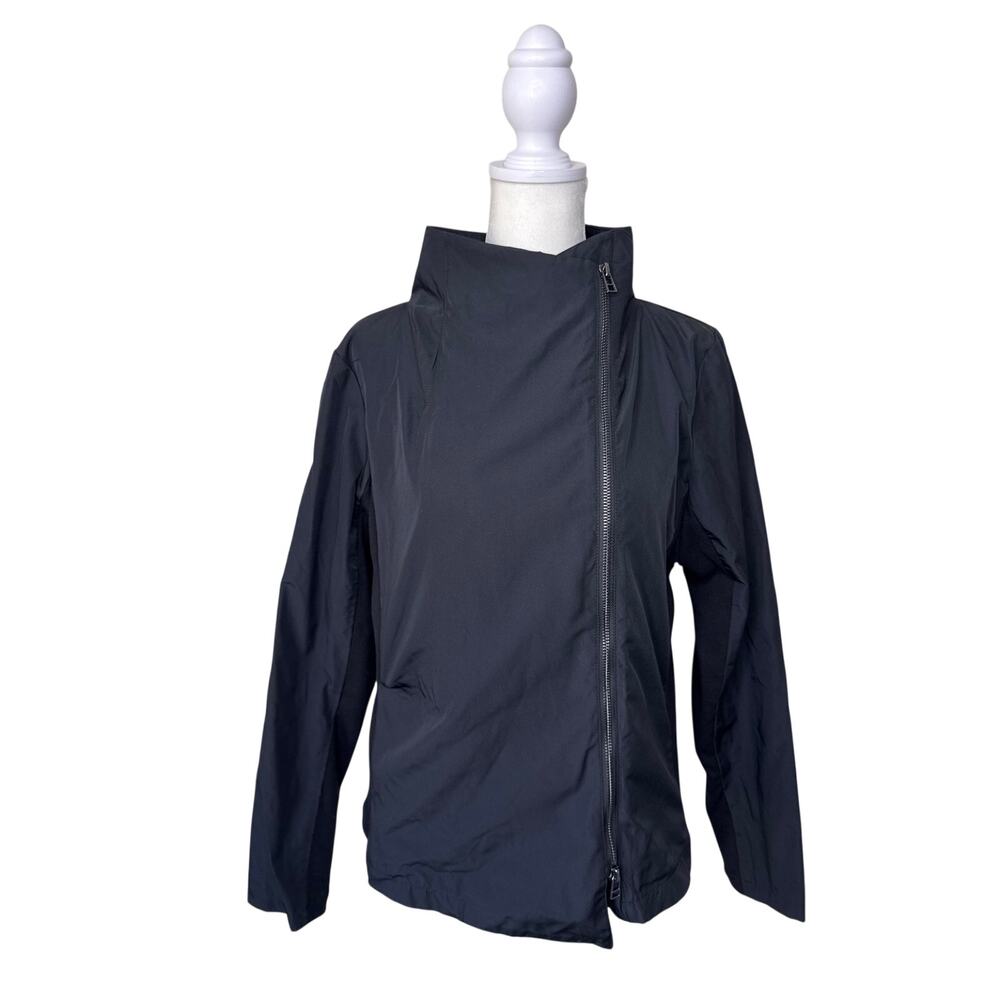 PORTO San Francisco Ribbed Full Zip Jacket Black Size 3/ Large